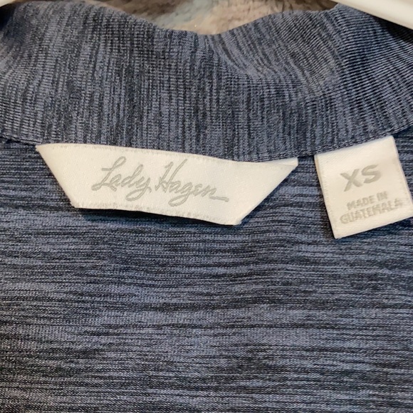 NWOT Lady Hagen V-Neck Golf Shirt. XS - Picture 2 of 5